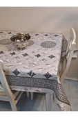 Elyaflı Pvc Muşamba - Desenli Silinebilir Masa Örtüsü thumbnail 8