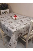 Elyaflı Pvc Muşamba - Desenli Silinebilir Masa Örtüsü thumbnail 1