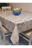 Elyaflı Pvc Muşamba - Desenli Silinebilir Masa Örtüsü ( YEŞİL) thumbnail 1