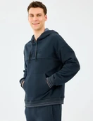 Skechers M Hoodie Kapüşonlu Sweatshirt S2520227 Erkek Kapüşonlu Sweatshirt thumbnail 6