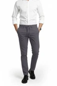DeepSEA Erkek Likralı Gofre Kumaş Beli Lastikli İpli Slim Fit Günlük Pantolon 2600650 thumbnail 11