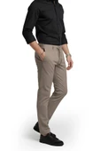DeepSEA Erkek Likralı Gofre Kumaş Beli Lastikli İpli Slim Fit Günlük Pantolon 2600650 thumbnail 10