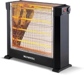 Kumtel KS-2760 2200 W Siyah Şömine Tipi Quartz Isıtıcı thumbnail 1