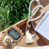 Utterly Good Manevi Koleksiyon Seti  Defter  Kalem  Zikirmatik  Tespih  Bez Çanta Hediyeli thumbnail 2