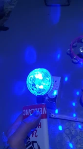 Usb disko topu sese gore hareket eden duble disko topu thumbnail 2