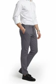 DeepSEA Erkek Likralı Gofre Kumaş Beli Lastikli İpli Slim Fit Günlük Pantolon 2600650 thumbnail 12