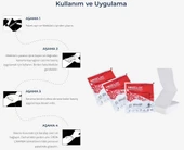Medclot Hemostatik Kanama Durdurucu Steril Tampon Gazlı Bez Kaolin CE Sertifikalı Spanç Pansuman Acil Durum İlk Yardım Kanama Kontrolü 10 x 10 cm thumbnail 11