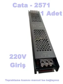CATA 12V 40A Şerit Led Adaptörü 40A 480W Süper Slim thumbnail 1