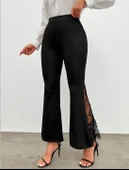 Kadın Ispanyol Paçadantel Detay Dalgıç Tayt thumbnail 6