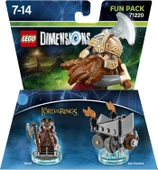Lego 71220 Dımensıons Lord Of The Rıngs Gımlı Axe Charıot thumbnail 1