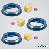 Sazan El Oltası Takımı - Büyük Kasnak - 3 Adet - 4 İğneli - Küspeli thumbnail 1