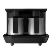 Arçelik Tkm 9961 S Telve Türk Kahve Makinesi Siyah Çelik İkili Tkm9961S thumbnail 2