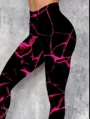 Kadın Yüksek Bel Renk Detaylı Dalgıç Tayt thumbnail 2