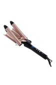 ZLN9198 3'lü Seramik Saç Maşası | Su Dalgası 3x25mm | Saç Şekillendirici | 5 Seviye Isı Ayarı Led thumbnail 1