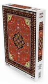 Nova Puzzle 1000 Parça Kırmızı Antik Halı Desenli Puzzle - 2