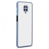 Xiaomi Redmi Note 9S Kılıf Zore Hux Düğme ve Kapak Zıt Renk Kılıf - 6