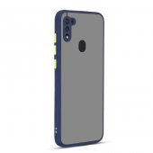 Galaxy A11 Kılıf Zore Hux Düğme ve Kapak Zıt Renk Kılıf thumbnail 7