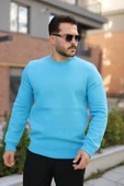 Erkek Üç İplik Şardonlu Sweatshirt thumbnail 2