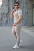Erkek Ottoman Kumaş Pantolon Gömlek Takım thumbnail 2