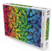 Nova Puzzle 1000 Parça Çok Renkli Kelebekler Puzzle thumbnail 1