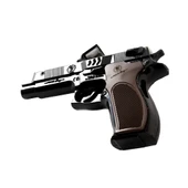 Metal Oyuncak Tabanca Siyah Seri 23 thumbnail 1