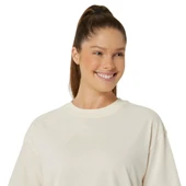 Kadın Bej Günlük Stil T-Shirt thumbnail 4