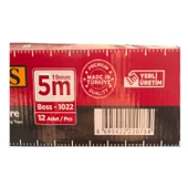 BOSS 5x19 mm ŞERİT METRE 12 ADET thumbnail 2