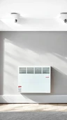 Elektrikli Panel Konvektör Isıtıcı Manuel Termostat Soba 1500 watt (AYAKLAR,ASKI APARATI DAHİL) thumbnail 1