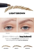 Micro Fine 2mm Uçlu Çevir Aç Kaş Kalemi Dark Brown thumbnail 2