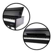 Jwin Sapphire SDP-145Çekiç Aksiyonlu 88 Tuşlu Dijital Piyano - Siyah thumbnail 4