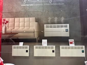 Elektrikli Panel Konvektör Isıtıcı Manuel Termostat Soba 2000 WATT (AYAKLAR,ASKI APARATI DAHİL) thumbnail 7