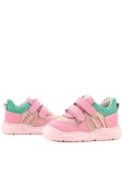 Rakerplus Schaggy Hakiki Deri Pembe Yeşil Bebek Spor Ayakkabı thumbnail 8