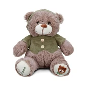 NessiWorldman Puffy Friends T-Shirtlü Sevimli Peluş Ayı 43 cm thumbnail 1