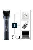 Zln8771 | Saç Sakal Vücut 3'ü 1 Led Tıraş Makinesi | Hades – Ipx6 Su Geçirmez | Hızlı Şarj thumbnail 2