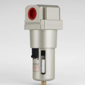 Yüksek Kapasite 1" Pnömatik Hava Filtresi Su Tutucu Nem Ayırıcı Kompresör Hat Temizleme Cihazı thumbnail 3