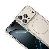 iPhone 15 Pro Uyumlu AG Glass Koruyucu Kılıf (iPhone 17 Pro Max Görünümlü) thumbnail 2