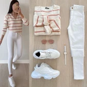 Gabardin Kumaş Yüksek Bel Pantolon 94cm bel36cm thumbnail 8