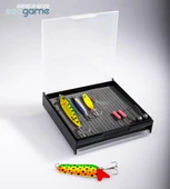 JIGHEAD LRF KUTUSU ÇİFT TARAF EVALI SİYAH thumbnail 1