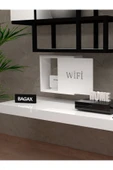 BAGAX Wifi Yazı Desenli Modem/sigorta Saklama Kutusu, 40cm X 33cm thumbnail 7
