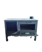 Altaş Şehzade Geniş Camlı Karadeniz Kuzinesi Fırınlı Soba thumbnail 5