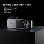 +360 Botslab Hk50 Set / 3k Qhd Wifi 150 Ultra Geniş Açı Gece Görüşlü Akıllı Araç Kamera + Park Kiti thumbnail 6