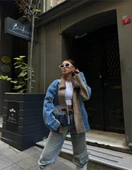 CHANEL GARNİLİ KOT MONT  Bej thumbnail 1