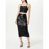 Payetli Uzun Kalem Etek 80 cm thumbnail 1