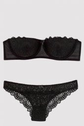 Pierre Cardin 4741 Verona Soft Pushup Straplez Sütyen Takım - 1