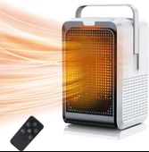 İç Mekan Kullanımı için Isıtıcı 90 Derece Salınımlı ECO Taşınabilir Isıtıcı Devrilme ve Aşırı Isınma Koruması 4 Modlu 1000W PTC Seramik Elektrikli Isıtıcı thumbnail 1