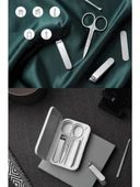 Mija Mijia Profesyonel Tırnak Bakım Seti Pedikür Manikür Seti + 2 Adet Tırnak Makası Paslanmaz Çelik thumbnail 5