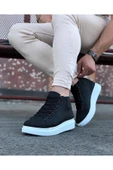Wagoon WG032 Siyah Bağcıklı Sneakers  Yarım Bilek Bot thumbnail 2