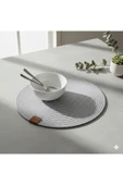 MMTHOME Amerikan Servis Runner 6 Lı Sunum Supla Çeyiz Takımı Örgü Tabak Altı Yanmaz thumbnail 2