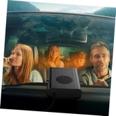 Gatuida Araba Kaloriferi Usb Fanı Oto Kaloriferi 12v 150w Otomatik Buğu Çözücü Araç Ön Camı ısıtıcısı Araba Buğu Çözücü Araba Taşınabilir ısıtıcı thumbnail 2
