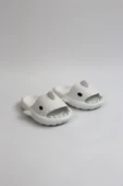 Wagoon  WG500 Köpekbalığı Beyaz Unisex Tam Ortopedik Terlik Shark Slides Cocuk thumbnail 5